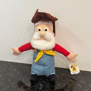 Toy Story 2 Prospector  Pete Plush Mini Bean Bag Doll, Rare 1999 Stinky Pete New